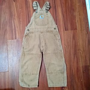 Real Carhartt overalls kids 2T